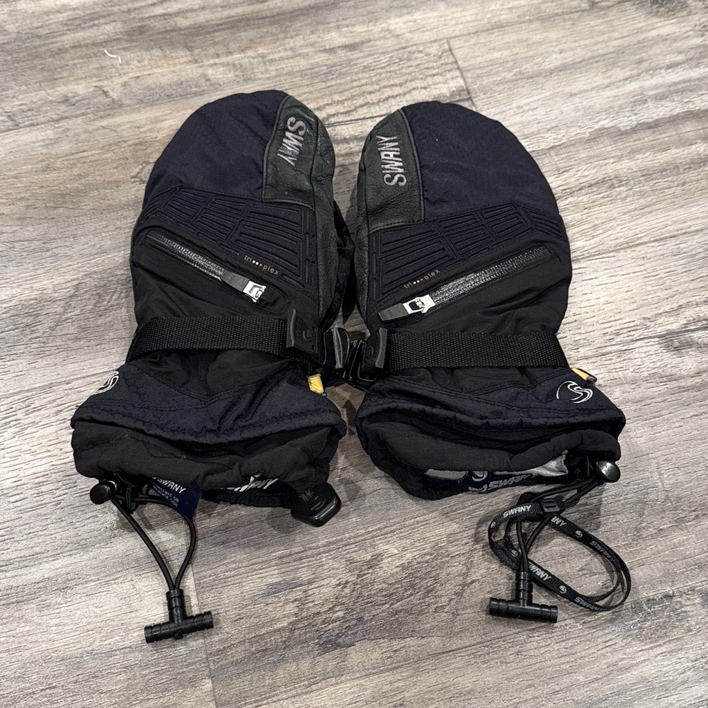 SWANY TRI PLEX Ski Mittens Sz S Men’s